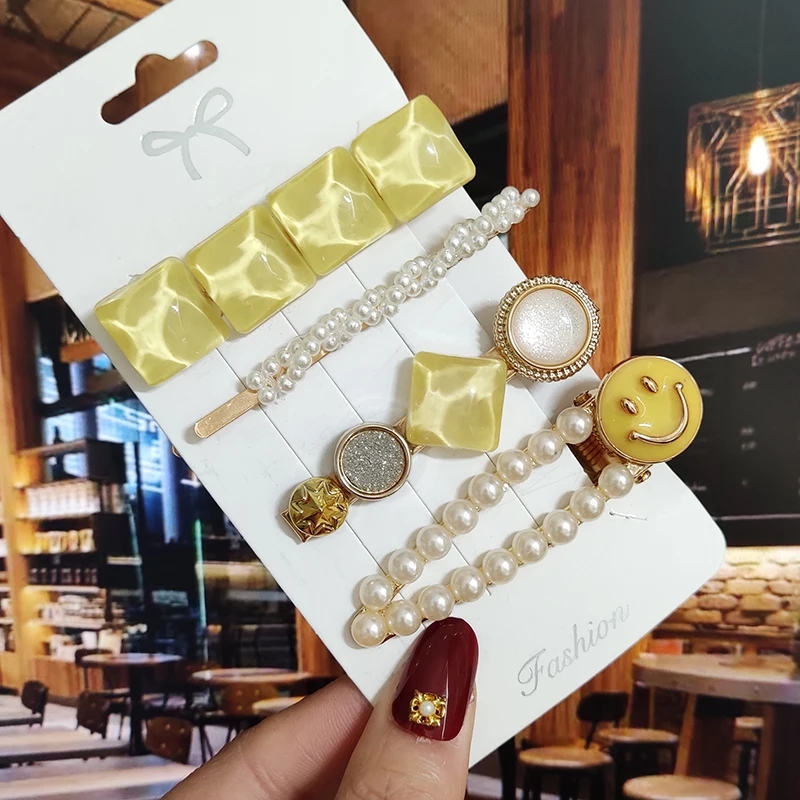 1 Set Starfish Hair Clip For W - đánh giá và giá Women'S Fashion Korea